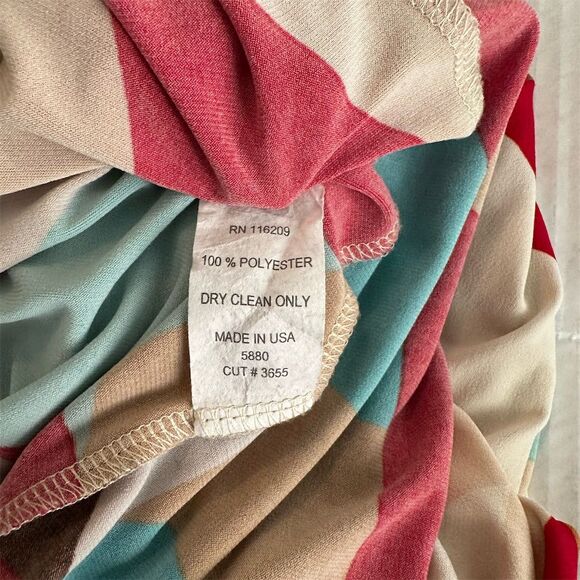 Metropark Women's Geometric Print Maxi Dress Long Summer Multicolor Size S - Picture 5 of 5